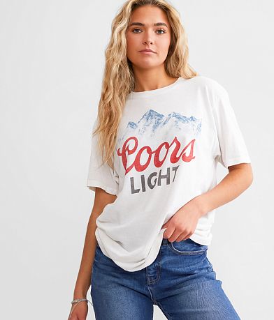 Junkfood Busch Light ® Racing T-Shirt - Women's T-Shirts in White