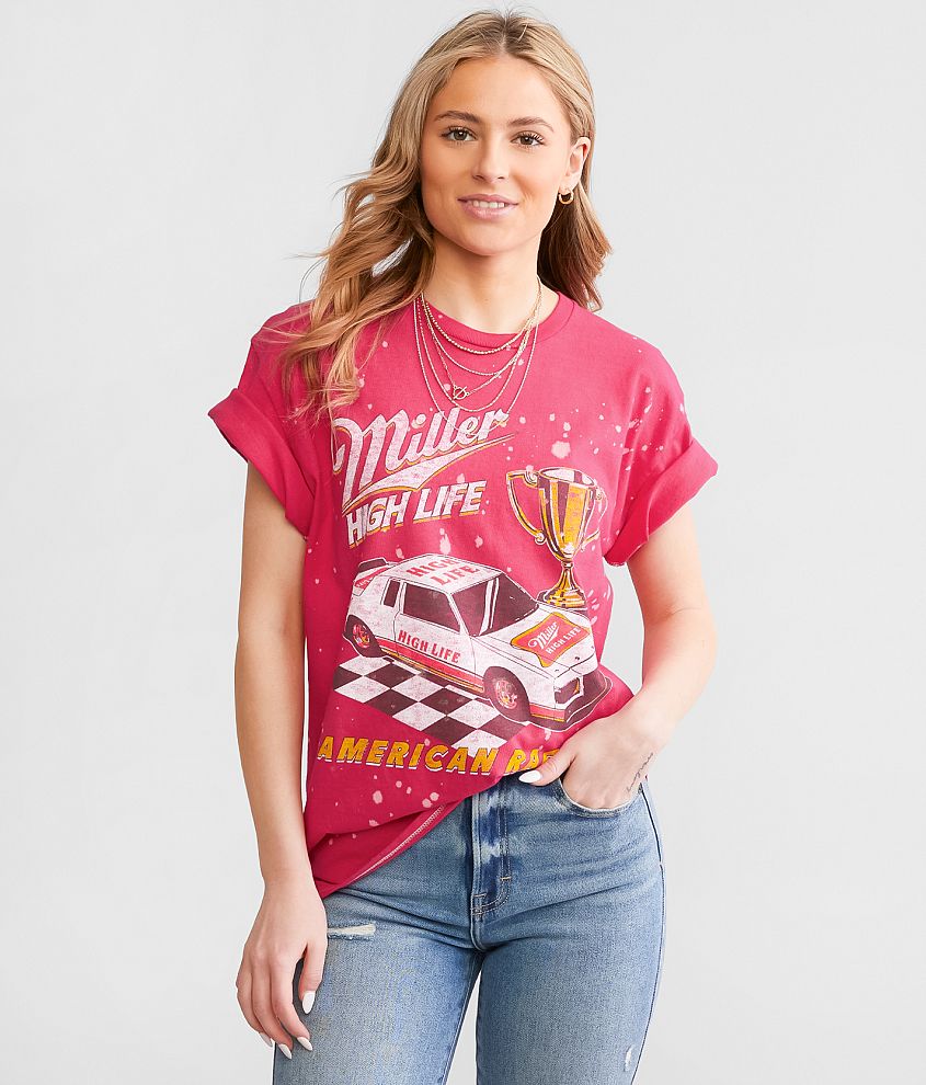 Junkfood Miller High Life Racing T-Shirt