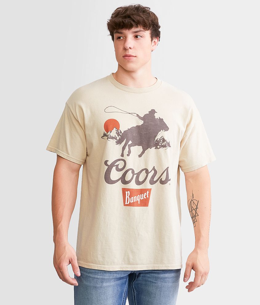 Junkfood Coors Banquet Cowboy T-Shirt