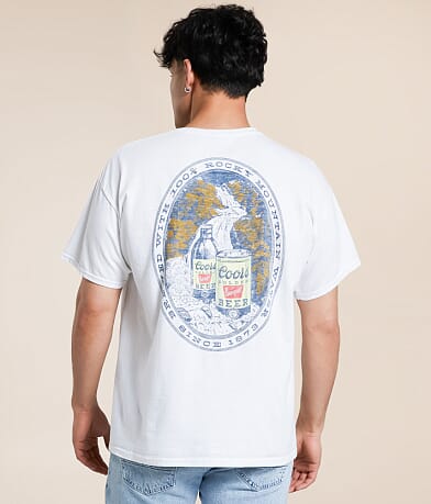 Junkfood Coors® Waterfall T-Shirt front view