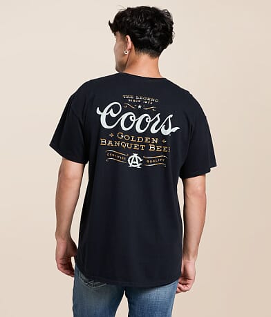 Junkfood Coors Golden Banquet T-Shirt front view