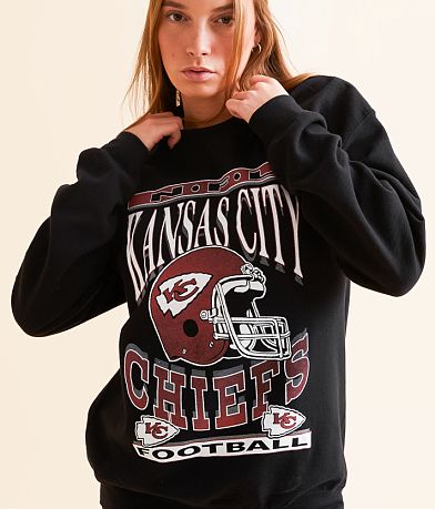 Junkfood Kansas City Chiefs Helmet Pullover misc detail 1 view