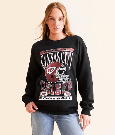 Junkfood Kansas City Chiefs Helmet Pullover full left side view