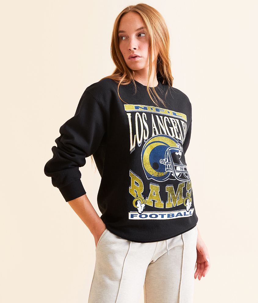 Junkfood Los Angeles Rams Helmet Pullover front view