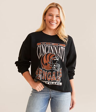 Junkfood Cincinnati Bengals Helmet Pullover front view