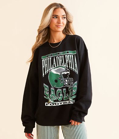 Junkfood Philadelphia Eagles Helmet Pullover full left side view