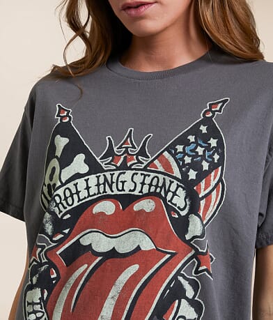 Junkfood Rolling Stones Tattoo Tour Band T-Shirt misc detail 1 view