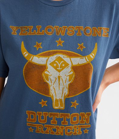 Junkfood Yellowstone&#8482; Dutton Ranch T-Shirt MISC_DETAIL_1