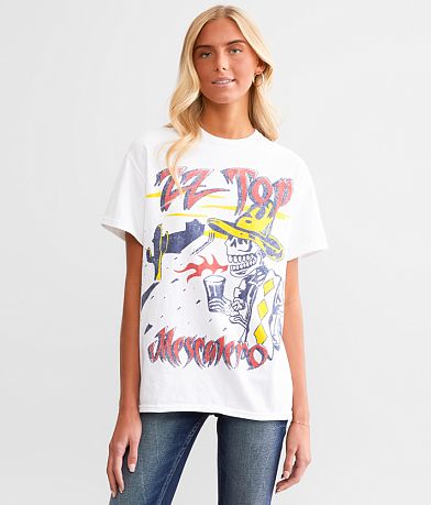 Junkfood ZZ Top Band T-Shirt front view
