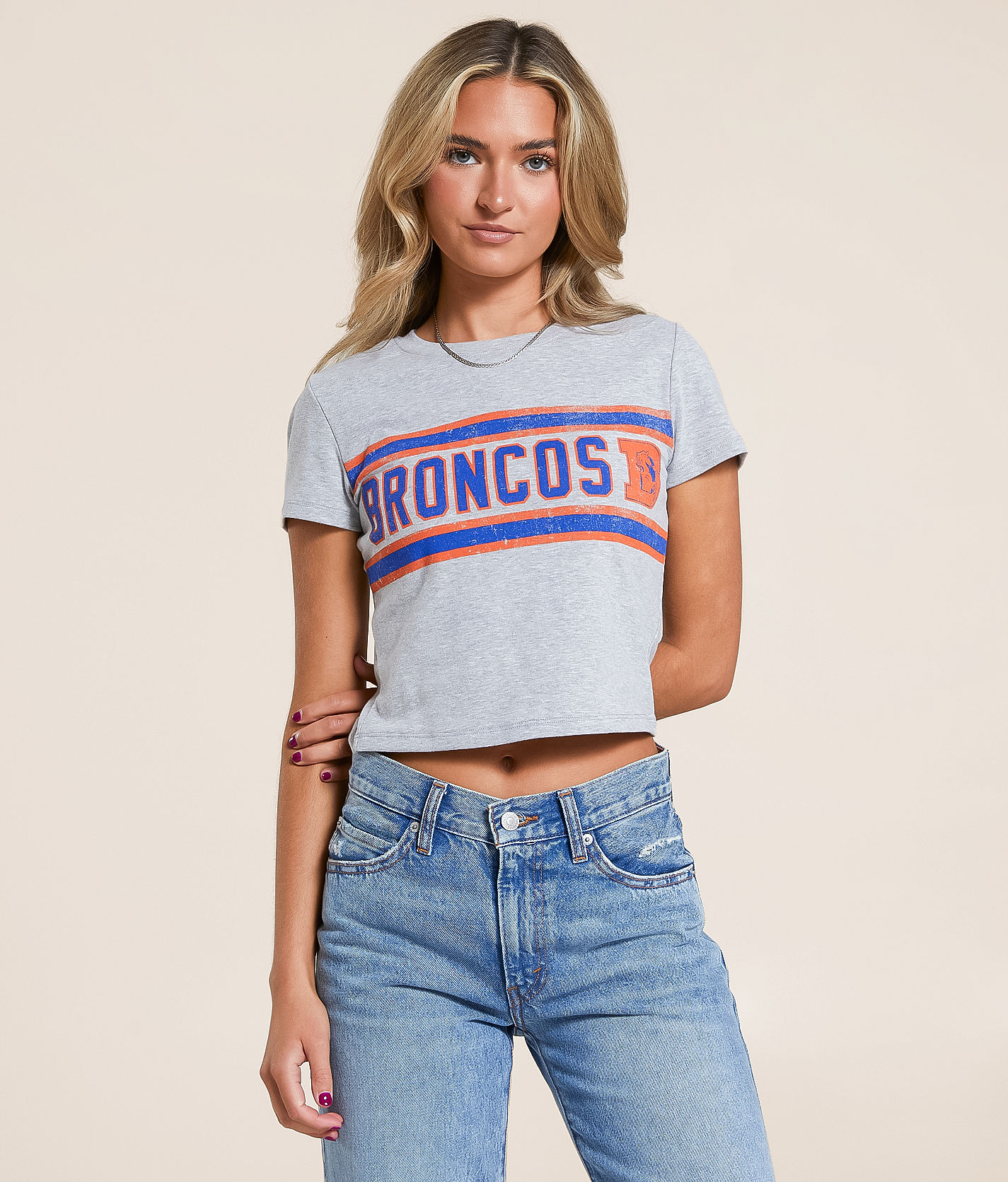 売れ筋商品|||ファナティクス カットソー トップス レディース Women's Heather Gray/Navy Denver Broncos Bold Play Call Pullover Hoodie Heather Gray, Navy Fanatics Women's Fanatics Heather Gray/Navy Denver Broncos