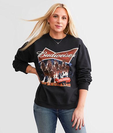 Junkfood Budweiser Clydesdale Oversized Pullover front view