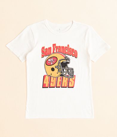 Junkfood Boys - San Francisco 49ers Helmet T-Shirt front view