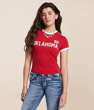 HYPE AND VICE Oklahoma® Sooners® Baby T-Shirt front view