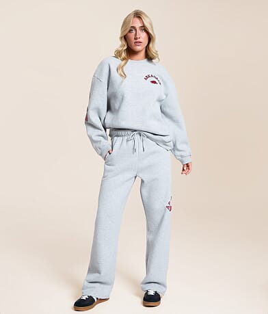 HYPE AND VICE Arkansas® Razorbacks® Sweatpant front view