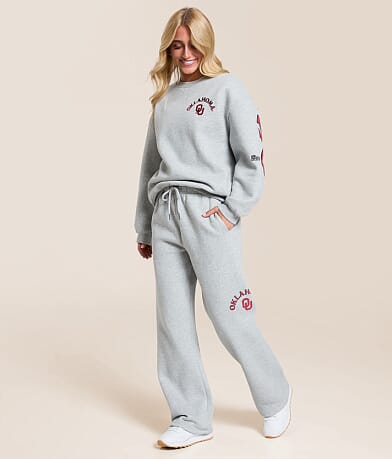 HYPE AND VICE Oklahoma® Sooners® Sweatpant front view