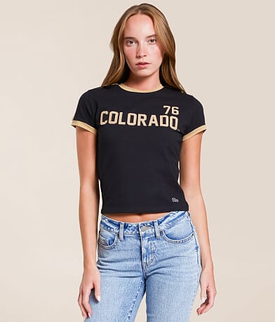 HYPE AND VICE Colorado™ Buffaloes® Baby T-Shirt front view