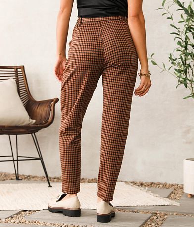 Willow &amp; Root Plaid Pant BACK