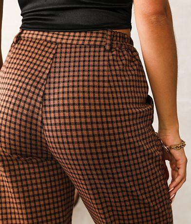 Willow &amp; Root Plaid Pant BACK_POCKET