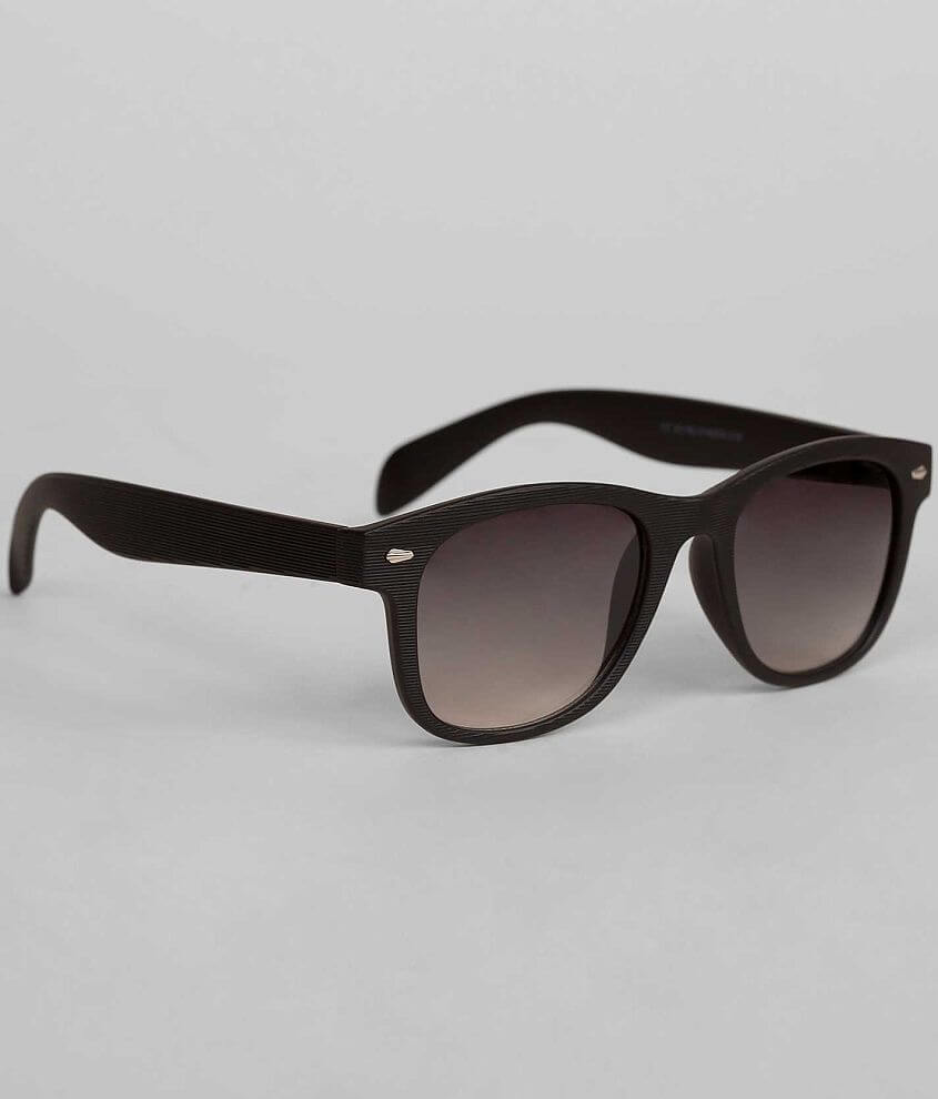 BKE Wood Grain Sunglasses front view