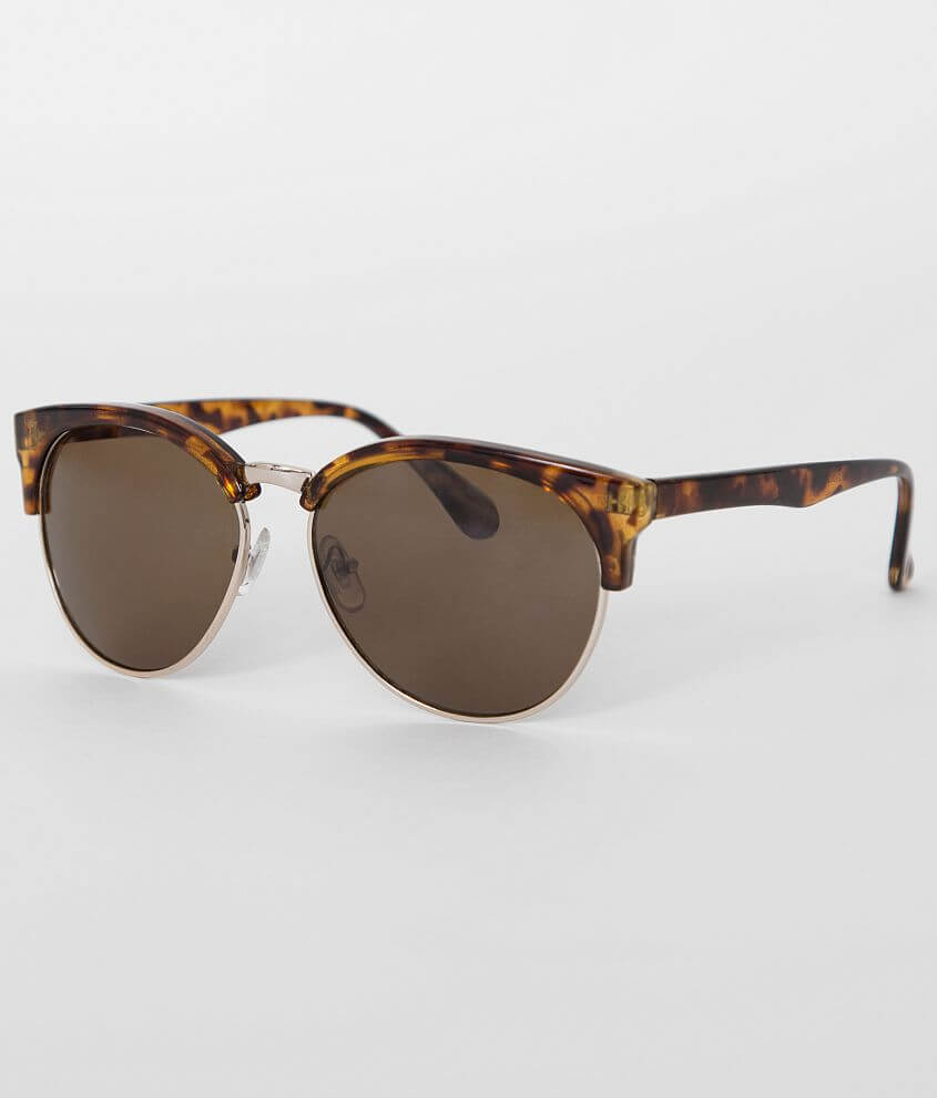 BKE Club Tort Sunglasses front view
