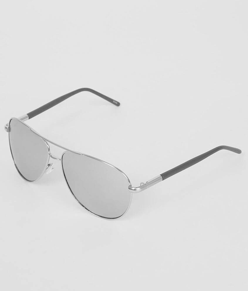 BKE Two-Tone Aviator Sunglasses front view