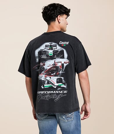 ID Supply Co. Castrol Performance Racing T-Shirt front view