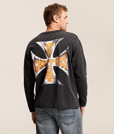 West Coast Choppers Internal Flames T-Shirt thumbnail 2
