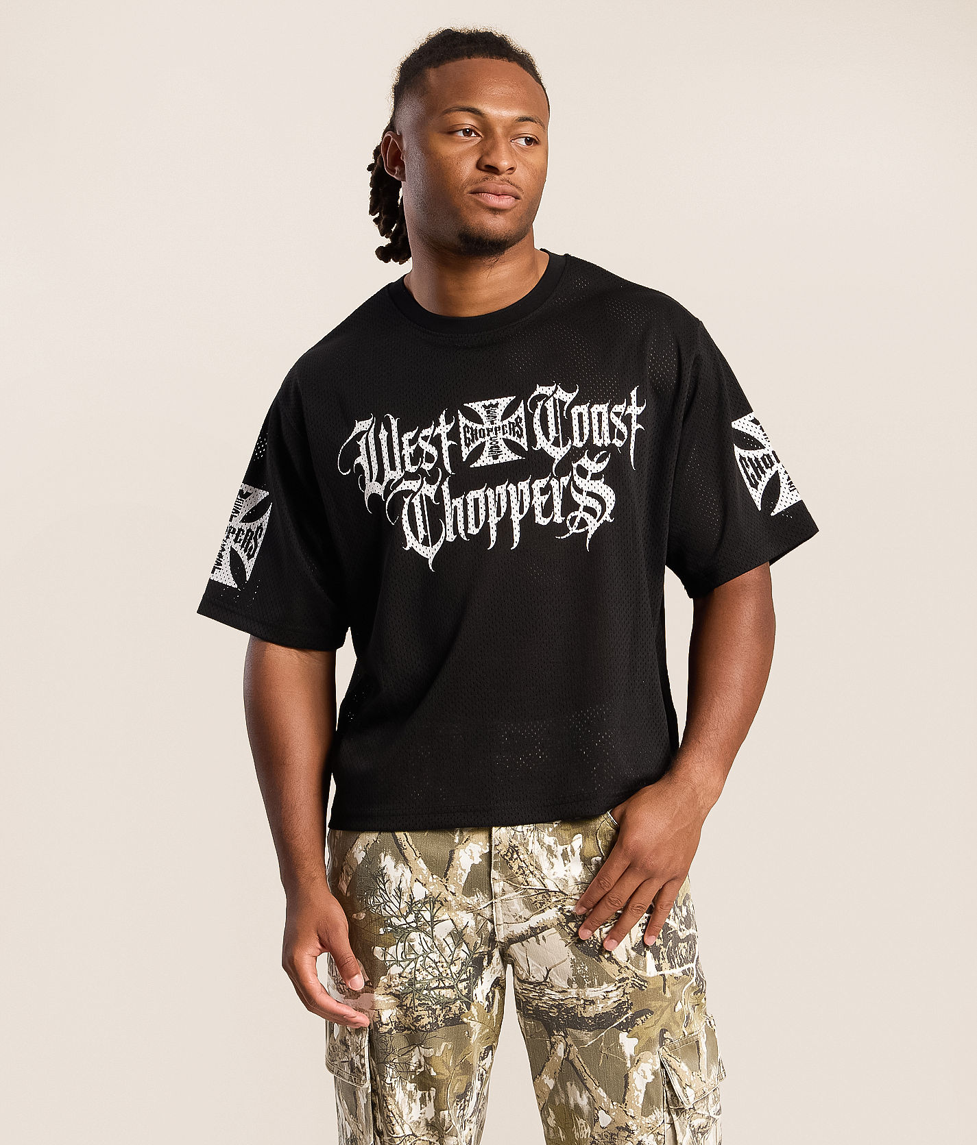 Cultur メッシュスポーツシャツ 24 ID Supply Co. West Coast Choppers It Is Written Mesh Jersey