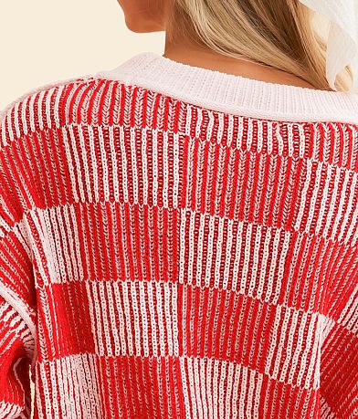 idem ditto&#174; Checkered Chenille Sweater MISC_DETAIL_1
