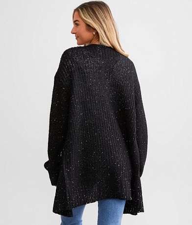 Daytrip Sequin Cardigan Sweater BACK