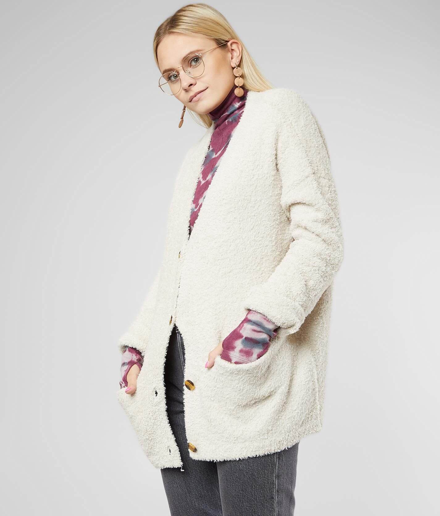 buckle cardigan