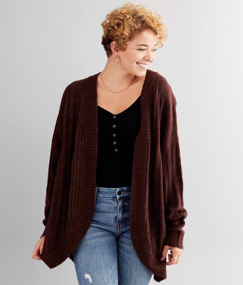 Daytrip Moss Yarn Cardigan Sweater