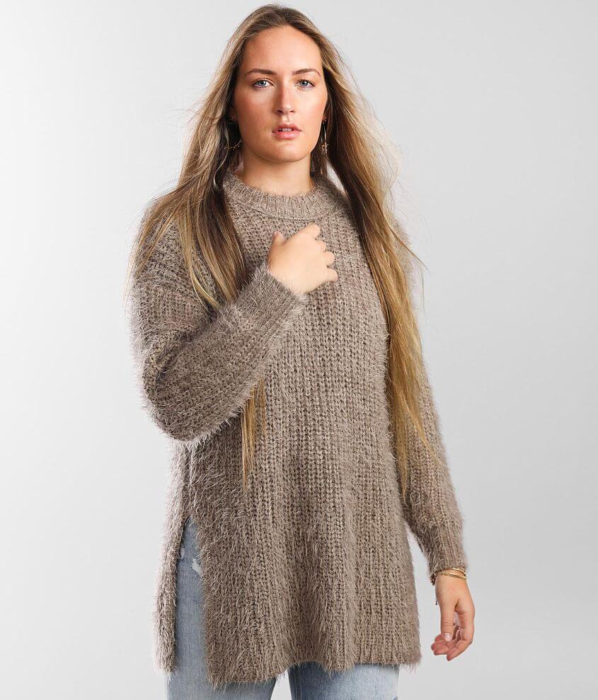 Eyelash knit clearance jumper