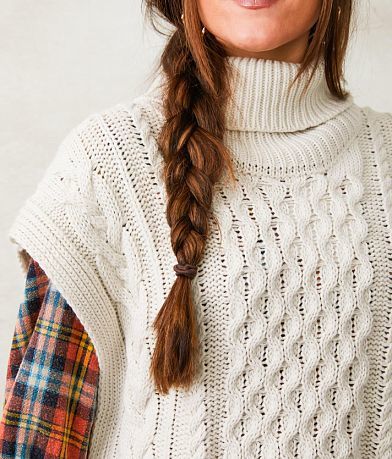 Willow &amp; Root Turtleneck Sweater Vest misc detail 1 view