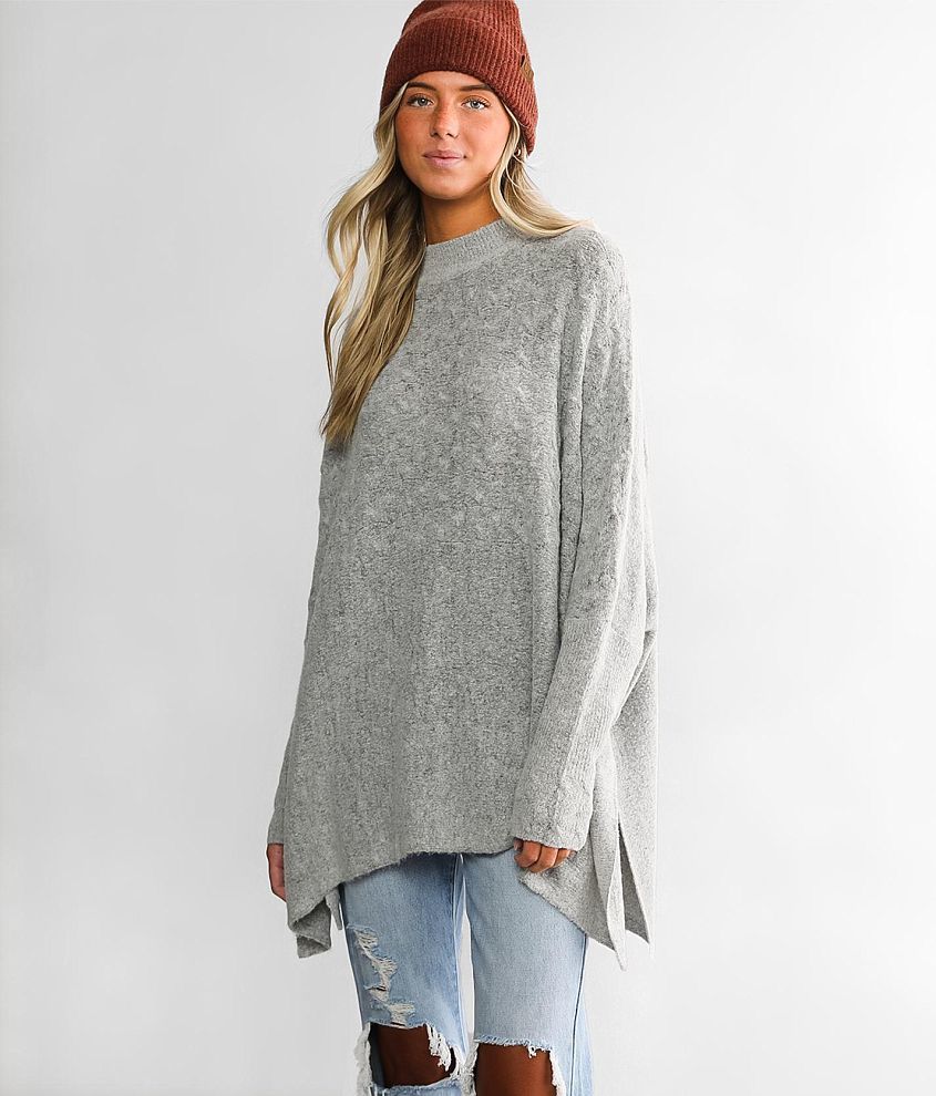 BKE Brushed Knit Pullover front view