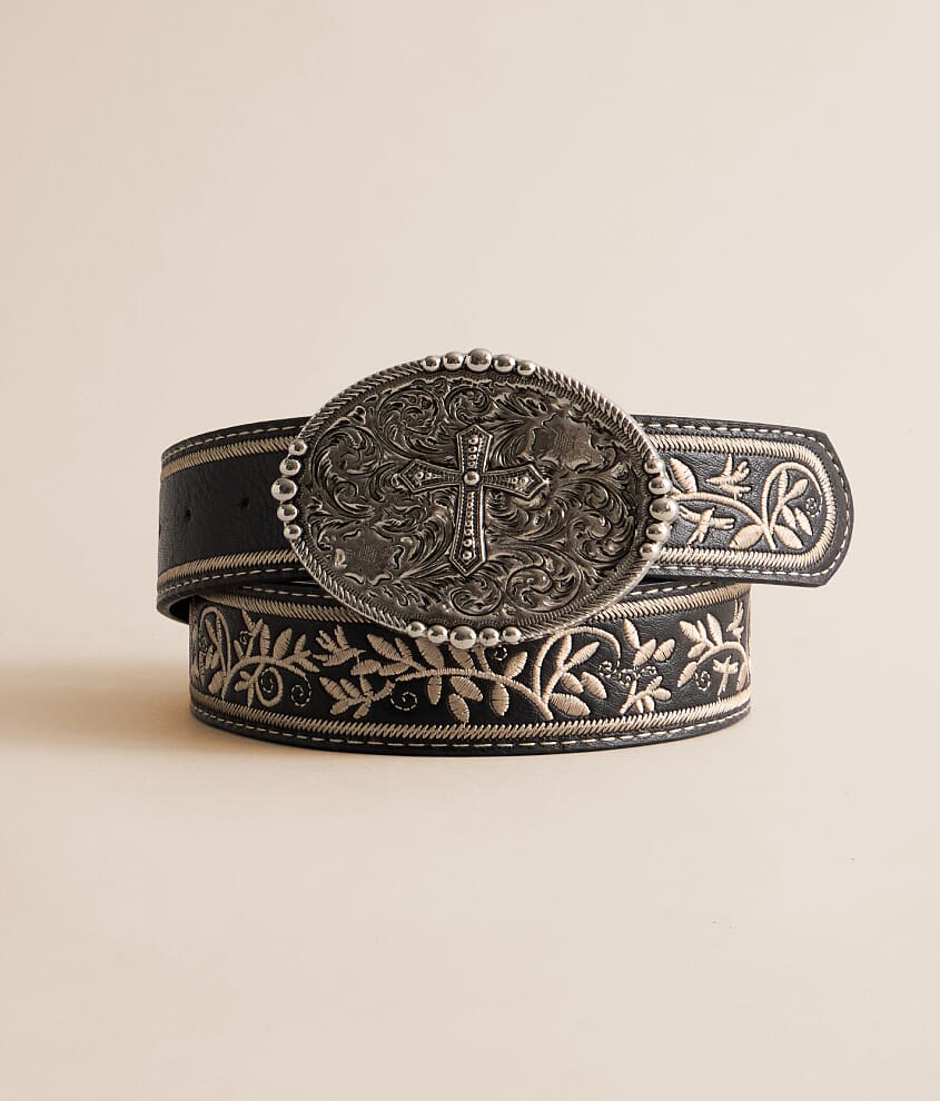 Western Embroidered Belt