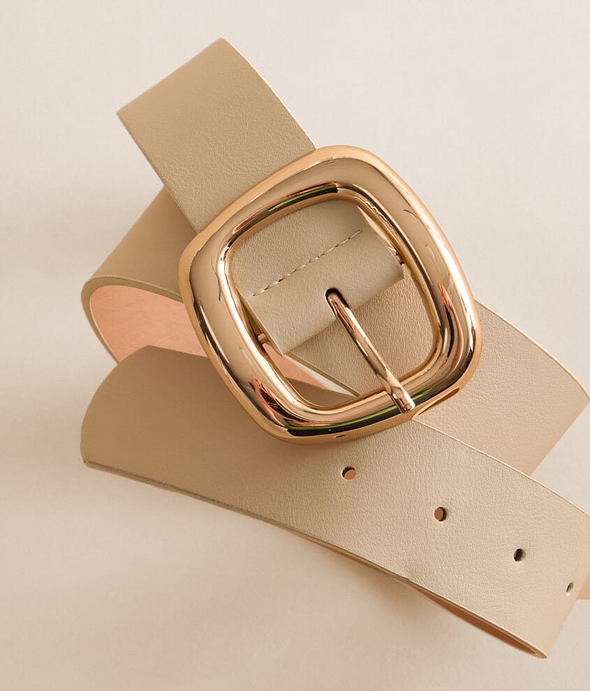 Faux Leather Belt