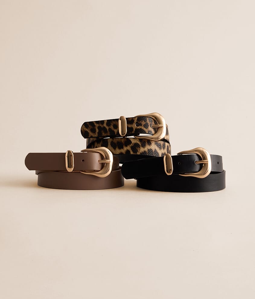 3 Pack Belt Set