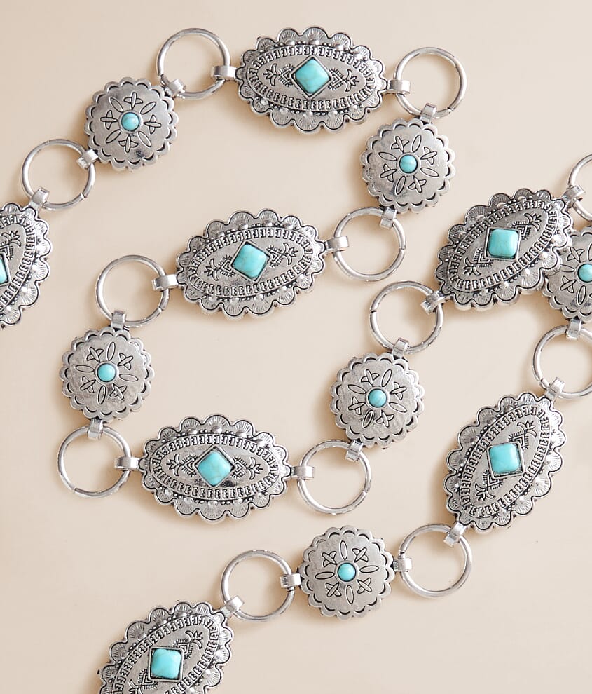 Turquoise Chain Belt