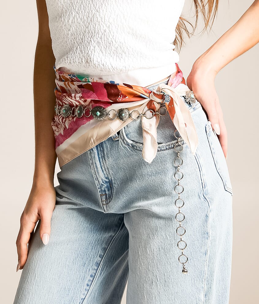 Turquoise Chain Belt