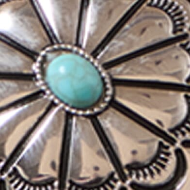 Antique Silver Turquoise