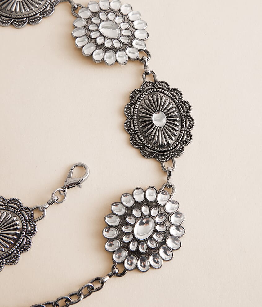 Glitz Concho Chain Belt