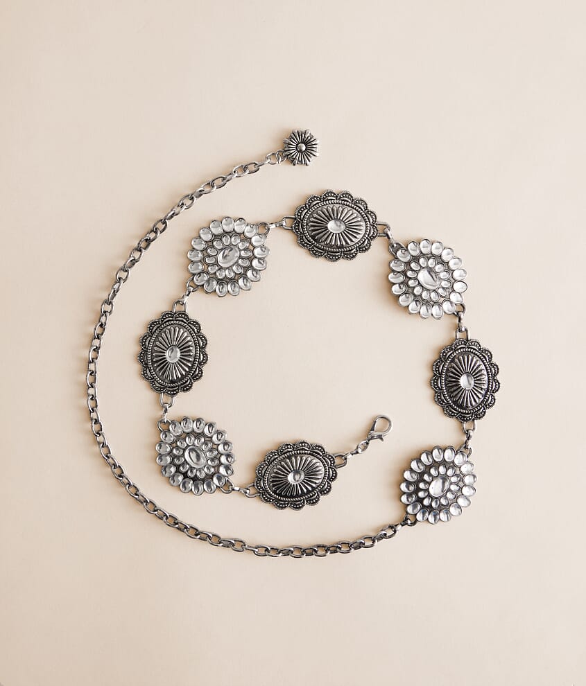 Glitz Concho Chain Belt