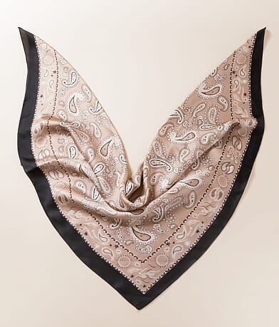 BKE Paisley Fashion Scarf front view