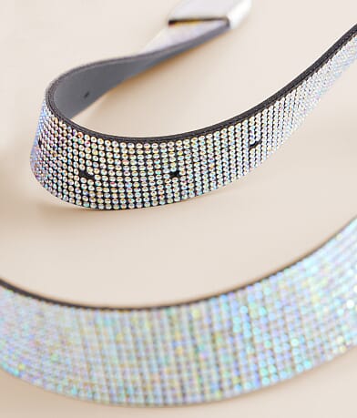 BKE Western Glitz Belt misc detail 2 view