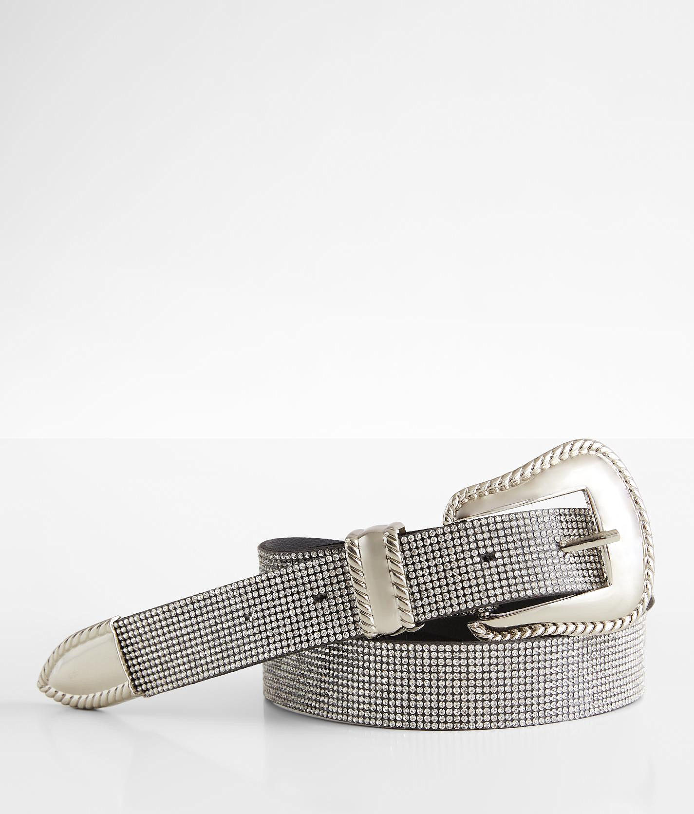 BKE Western Glitz Belt - Women's Belts in Silver | Buckle