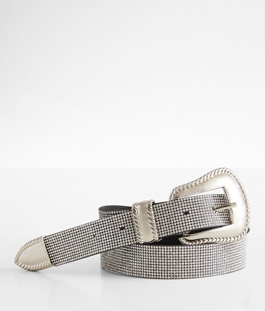 BKE Western Glitz Belt - Women's Belts in Silver | Buckle