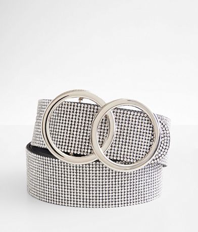 BKE Glitz Double Circle Belt front view