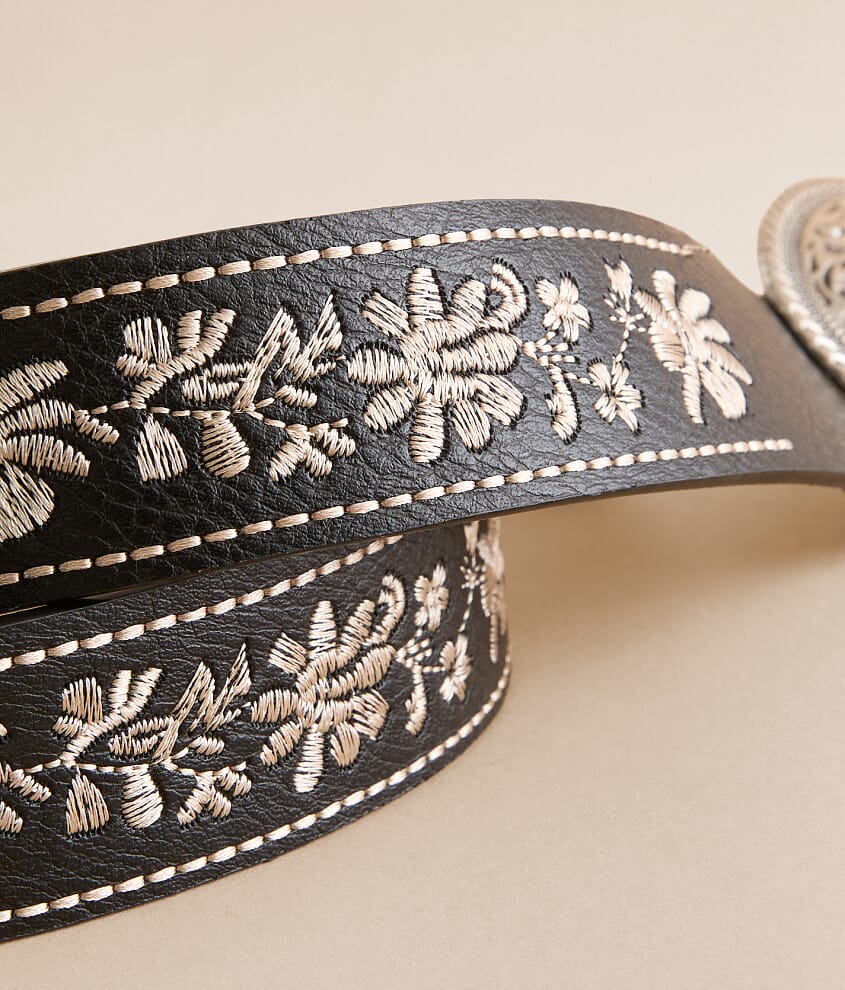 Embroidered Western Belt