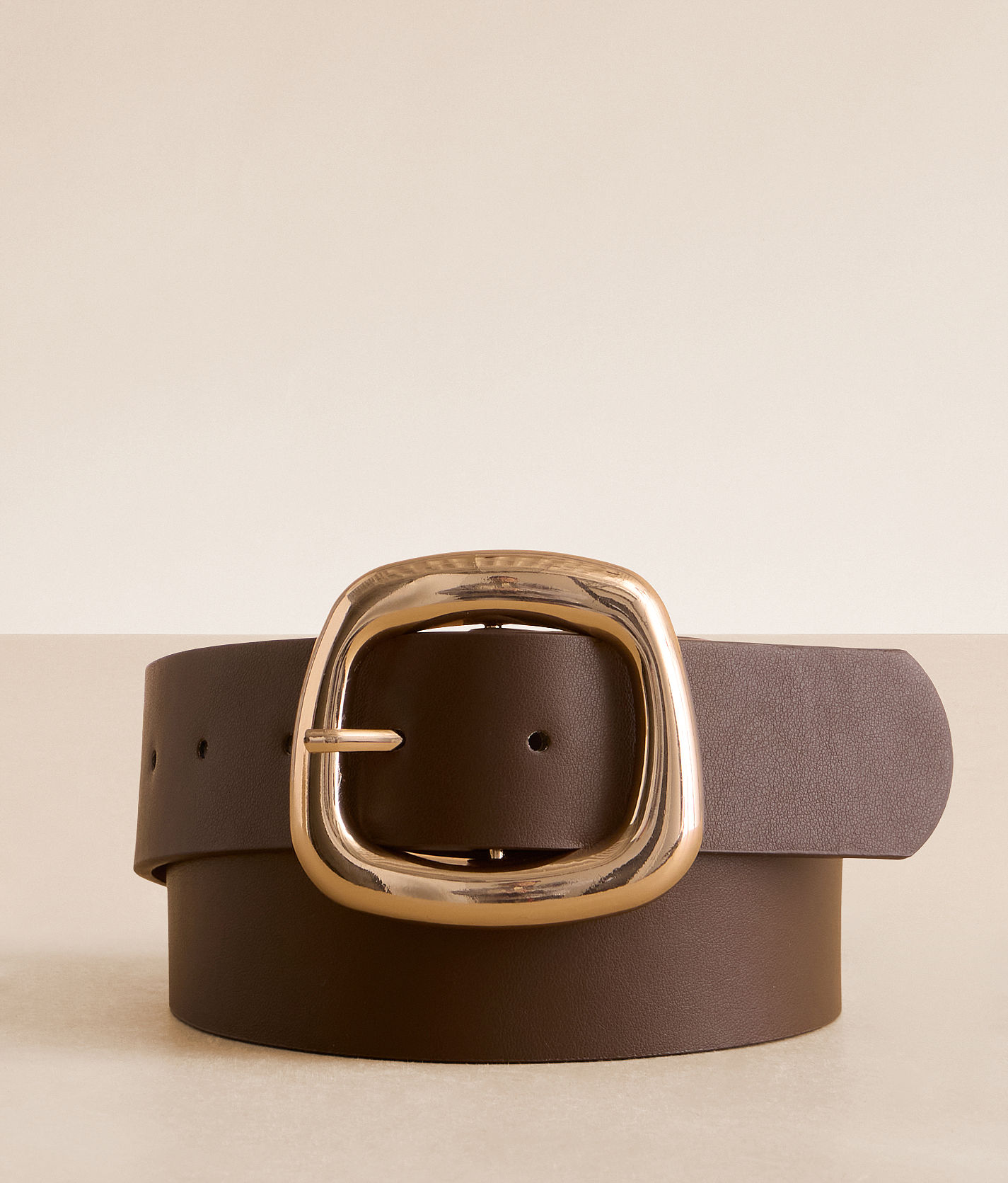 BKE Statement Buckle Belt - Women's Belts in Dk Brown | Buckle